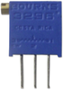 Trimmer, 25 Turn 2K; Track Resistance Bourns - 39K2072 - Newark, An Avnet Company