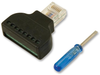 Connector Adaptor, Rj45, 8, Plug, Terminal Block Rohs Compliant Clever Little Box - 29X1547 - Newark, An Avnet Company