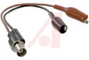 Test Clip; BNC; 0.187 in.; degC (Max.);45 V (rms) (Max.); 20 AWG; Brass -- 70197486