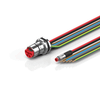 ZK7314-BZ00-0xxx | B23, ECP cable, PUR, 5 G 4.0 mm² + (1 x 4 x AWG22), drag-chain suitable, key 1 (2 x 24 V DC + PE) -  - Beckhoff Automation LLC
