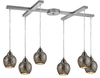 10208/6SLV Island/Pool Table-4 Light + - 607047 - Capital Lighting, Inc.