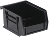 Ultra Stack & Hang Bin, Black, 8Lb; Bin Colour Quantum Storage - 44AC7077 - Newark, An Avnet Company
