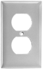 Wall Plate, Nylon, 2 Gang, White; Accessory Type Hubbell Wiring Devices - 35B1841 - Newark, An Avnet Company