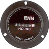 Hour Meter, Quartz, 2.8 in. Round, < 0.4 Watts, 230 VAC, AC, 6 digit - 70000791 - Allied Electronics, Inc.