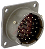 connector,box mounting receptacle,classa,size 16,26 #20 solder pin contact - 70010936 - Allied Electronics, Inc.
