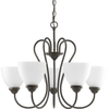 P4666-20 Mid. Chandeliers-Glass Up - 375952 - Capital Lighting, Inc.