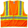 Ergodyne Glowear 8229Z High-Visibility Orange Small/Medium Polyester Mesh High-Visibility & Reflective Vest - 1 Pockets - Fits 36 to 44 in Chest - 720476-21303 - 720476-21303 - R. S. Hughes Company, Inc.
