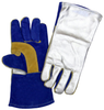 Chicago Protective Apparel Blue Leather Welding Glove - SA2-ALUM -- SA2-ALUM - Image