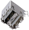 Usb Stacked, 2.0 Type A, 2Port, R/a; Usb Connector Type Amp - Te Connectivity - 40P9861 - Newark, An Avnet Company