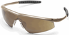 Crews Tremor Safety Glasses with Taupe Frame and Brown Lens - TM13B - Safety Glasses USA