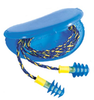 Fusion Earplugs - detachable cord, flip-top box > SIZE - Regular > COLOR - Blue/yellow > NRR - 27 > UOM - 100pr/bx - FUS30 - State Safety & Compliance
