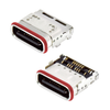 USB Connectors -- 1001-USB-C20-S-RA-CS67-SMT-WP-BK-30-TR - Image