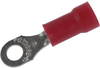 Terminal, Ring Tongue, #6, Crimp, Red; Stud Size - Metric Abb - Thomas & Betts - 31F108 - Newark, An Avnet Company