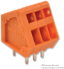 Terminal Block, Pcb, 3 Position, 28-20Awg; Pitch Spacing Wago - 28K9076 - Newark, An Avnet Company