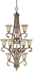 2387-12-41 Large Chandeliers-Glass Shade - 315249 - Capital Lighting, Inc.