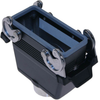 Aggressive, Rectangular Hood, size 77.27, Double Latch with gasket, Top PG29 cable entry - CAVW-16G29 - Mencom Corporation
