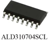 PRECISION P-CHANNEL EPAD® MOSFET ARRAY QUAD NANOPOWER MATCHED PAIR - ALD310704SCL - Advanced Linear Devices, Inc.