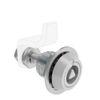 VISE ACTION® Compression Latch, Large Size, 7 mm Triangle, Zinc Alloy, Powder Coated, Silver - E3-C13-07 - Southco