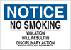 No Smoking Sign - 128162 - Brady Corporation