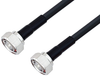 7/16 DIN Male to 7/16 DIN Male Low Loss Cable 48 Inch Length Using LMR-400 Coax - PE3W03530-48 - Pasternack