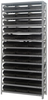 Open Shelving, 13Shelves, 36Bins, Black; Shelving Unit Type Quantum Storage - 44AC8978 - Newark, An Avnet Company