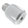 Captive Screw, M6 X 1.0, Press-in, 4 mm Hex Recess, Knurled Bright Knob - 47-99-773-20 - Southco