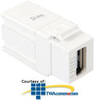 ICC Type A Female to Female USB Module Connector - IC107UAAWH - TelephoneStuff.com