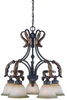 25925-GGL Mid. Chandeliers-Glass Down - 692192 - Capital Lighting, Inc.