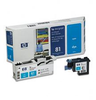 81 Cyan Dye Printhead & Cleaner for Designjet 5000/5500 - C4951A - LexJet Corporation