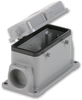 Heavy Duty Housing, 16B, 2 Lever, Panel; Heavy Duty Connector Type Harting - 04C8704 - Newark, An Avnet Company
