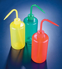 Color Coded LDPE Plastic Wash Bottles -- 506775-0500