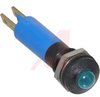 LED IND,5MM 24VDC,BLUE SUNLHT, BLACK CHROME - 70117730 - Allied Electronics, Inc.