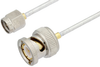 SMA Male to BNC Male Cable 12 Inch Length Using PE-SR405FL Coax - PE35109-12 - Pasternack