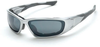 MP7, silver mirror lens, shiny chrome frame, foam lined - 24223 - Crossfire By Radians