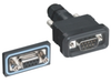 Water-Resistant D-Sub Panel-Mount Connector, DB9 Male - FAW010 - Visual Sound, Inc.
