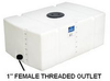 68 Gallon Auto Detailing Tank - A-LP0068-RT - Plastic-Mart