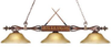 Island/Pool Table-3 Light Bar - 83970 - Light Center (The)