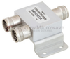 2 Way Power Divider 4.1/9.5 Mini DIN Interface to 2.7 GHz Rated at 30 Watts -- FMDV1033A - Image