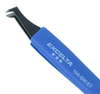 Excelta Three Star Ergonomic Utility Tweezers 15A-GW-ET - Angulated Short Fine Point Tip - 5 in Length - EXCELTA 15A-GW-ET - R. S. Hughes Company, Inc.