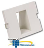 Hubbell Infin-e-Station Keystone - 1 Port/Recessed - IM1IA15OW - TelephoneStuff.com