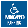 Handicapped Sign - 76871 - Brady Corporation