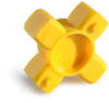 Jaw Coupling Spider, 92 Shore A-Yellow -- JD10/15-92Y