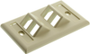 Faceplate, 4Pos, Abs, Ivory; Accessory Type Panduit - 89T6287 - Newark, An Avnet Company