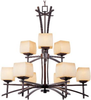 10986WSRC Mid. Chandeliers-Glass Up - 747580 - Capital Lighting, Inc.