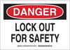 LockOut/Tagout Sign - 127537 - Brady Corporation