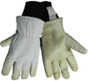 Global Glove White Large Split Goatskin Leather Cold Condition Gloves - Latex Palm Only Coating - Thinsulate Insulation - 2800GLP LG - 2800GLP LG - R. S. Hughes Company, Inc.