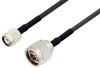 TNC Male to N Male Low Loss Cable 200 CM Length Using LMR-240-DB Coax - PE3C2662/HS-200CM - Pasternack