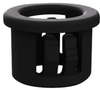 Grommet, Nylon 6, 0.5, Black; Grommet Type Essentra Components - 86AH1605 - Newark, An Avnet Company