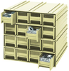 Interlocking Cabinet, 16Drawer, Ivory; No. Of Drawers Quantum Storage - 44AC6020 - Newark, An Avnet Company