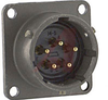 connector,metal circ,class e,box mount recept,size 14,5 #16 solder pin contact - 70143433 - Allied Electronics, Inc.